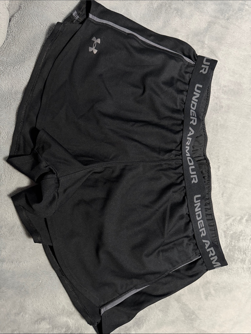 Under Armour Black Performance Running Shorts